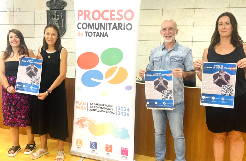 Abierto el plazo de inscripci�n para el nuevo curso gratuito de Lengua de Signos en Totana